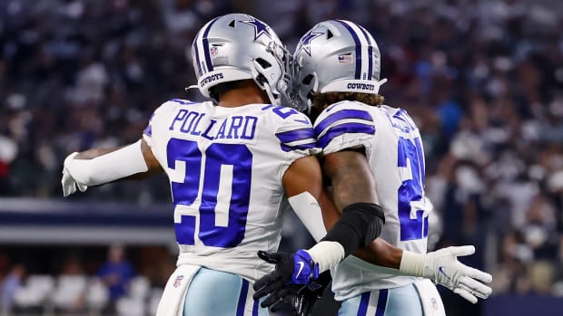 Ezekiel Elliott and Tony Pollard